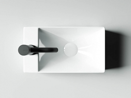 Ceramicanova Умывальник накладной/подвесной прямоугольный Element 375*215*100мм