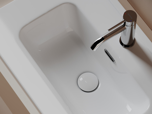 Ceramicanova Умывальник мебельный Compact 610*395*170мм