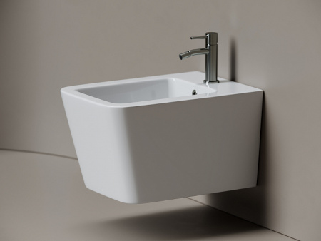 Ceramicanova Биде подвесное Ceramicanova Miro с крепежом для скрытого монтажа белый