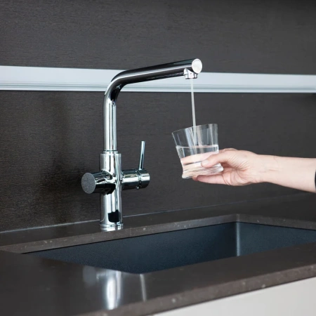 Смеситель для кухни CLEVER OSMOSIS Metall FREE с выходом для питьевой воды, хром
