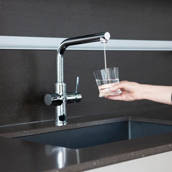 Смеситель для кухни CLEVER OSMOSIS Metall FREE с выходом для питьевой воды, хром