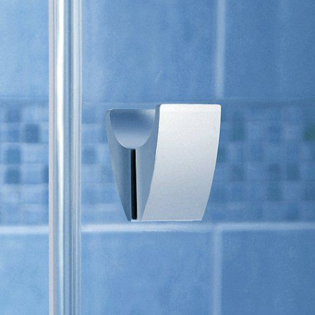 Душевая дверь RAVAK Pivot PDOP2-120 блестящий профиль, прозрачное стекло