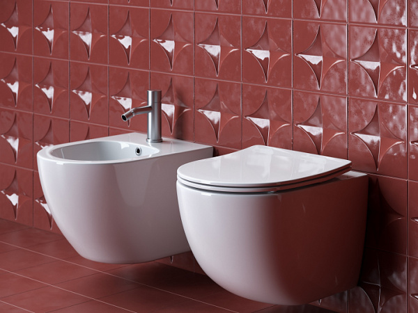 Ceramicanova Биде подвесное Forma, с керамическим донным клапаном, 1 отв под смеситель, с крепежом