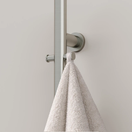 Sancos Полотенцесушитель Etna электрический 150x3 I-образный, брашированный никель