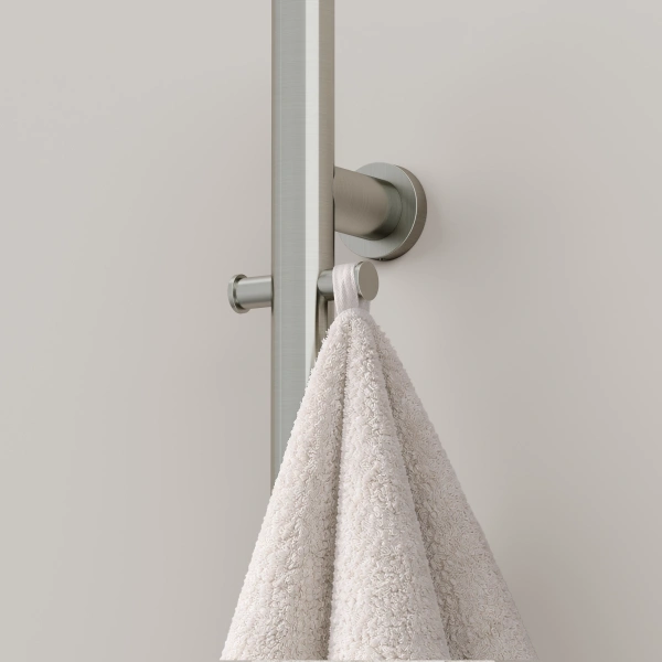 Sancos Полотенцесушитель Etna электрический 150x3 I-образный, брашированный никель