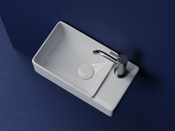 Ceramicanova Умывальник подвесной Element прямоугольный 395*220*125мм