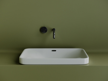 Ceramicanova Умывальник прямоугольный встраиваемый сверху в столешницу Element 605*415*185 мм