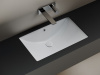 Ceramicanova Умывальник прямоугольной встраиваемый снизу Era 600x390x190 мм цвет белый
