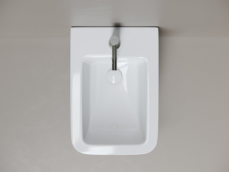 Ceramicanova Биде подвесное Ceramicanova Miro с крепежом для скрытого монтажа белый