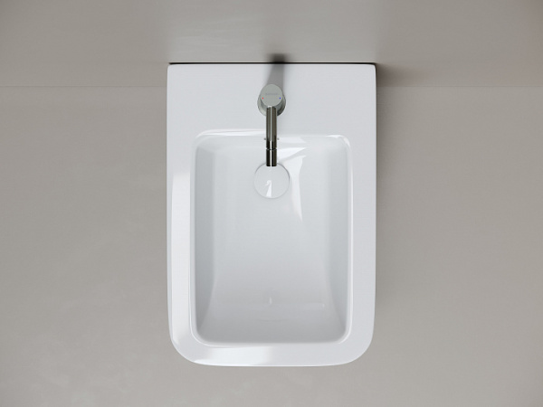 Ceramicanova Биде подвесное Ceramicanova Miro с крепежом для скрытого монтажа белый