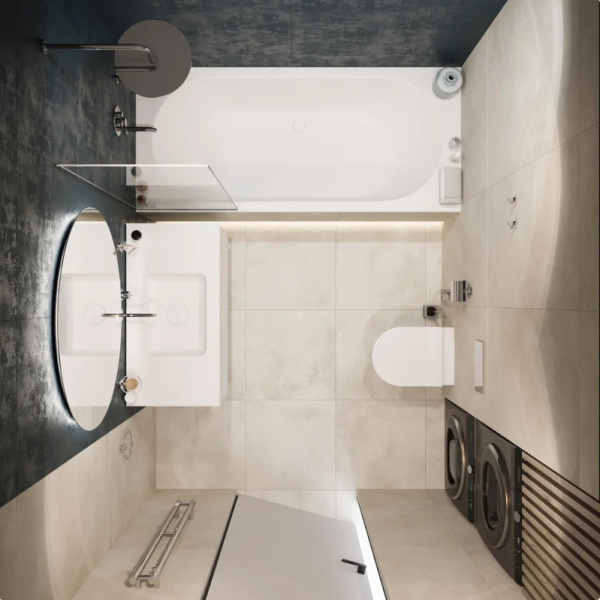 Ванна Kupala BAIKAL встраиваемая 1880х850х600 мм белый матовый