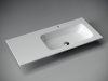 Ceramicanova Умывальник мебельный Grace 1010*457*137мм, чаша справа, белый