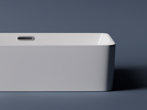 Ceramicanova Умывальник накладной прямоуг Element 600*380*140мм