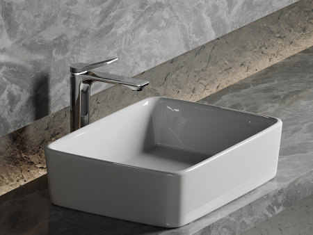 Ceramicanova Умывальник накладной прямоуг Element 480*370*130мм