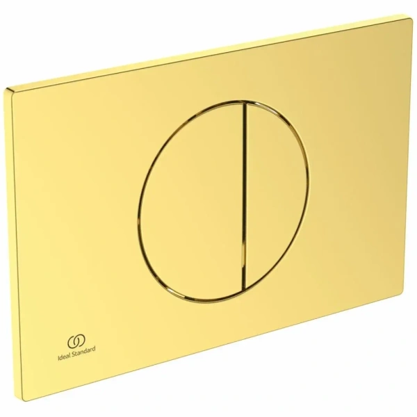 IS Панель смыва OLEAS™ M5 механическая, двойной смыв, (Золото) 