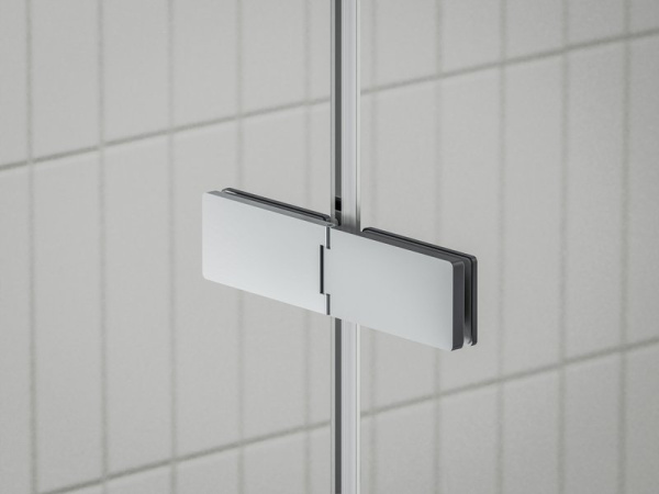 Душевая дверь RAVAK COOL COSD2-120 хром профиль, прозрачное стекло