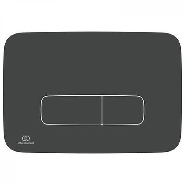 IS Панель смыва OLEAS™ M3 механическая, двойной смыв, Silk Black (Черный матовый)