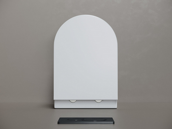 Ceramicanova Унитаз подвесной  Whirl торнадо 3.0 сиденье микролифт крепления белый