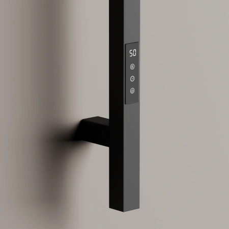 Sancos Полотенцесушитель Linn электрический 150x3 I-образный, черный матовый