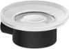 KLUDI VELA R  Мыльница черный матовый