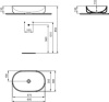 IS i.life O Раковина овальная, 60см