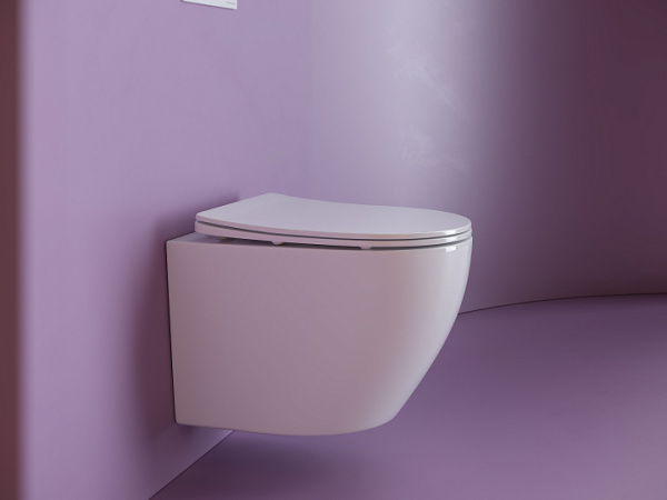 Ceramicanova Унитаз подвесной Uno Rimless, с ультратонким сиденьем, микролифт, белый