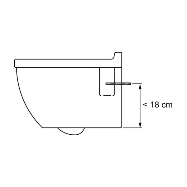 9041029 TECE Комплект кронштейнов д/унитаза