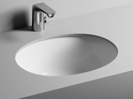 Ceramicanova Умывальник овальный встраиваемый под столешницу Element 510*420*195мм