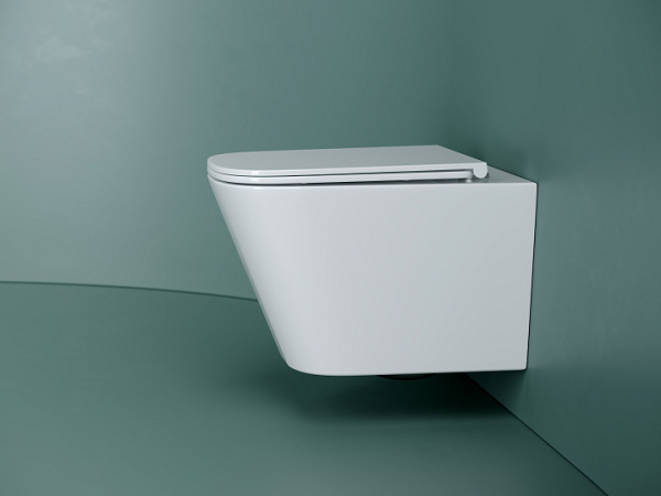 Ceramicanova Унитаз подвесной Union Торнадо, с ультратонким сиденьем с микролифтом