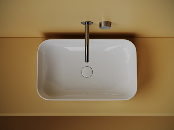 Ceramicanova Умывальник накладной прямоугольный Element 605*375*145мм
