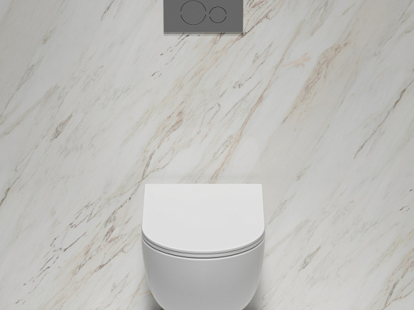 Ceramicanova Унитаз подвесной Modena  Rimless, с микролифтом, белый глянец