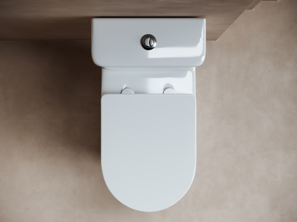 Ceramicanova Бачок для унитаза FORTUNA Rimless, двойной смыв 3/6