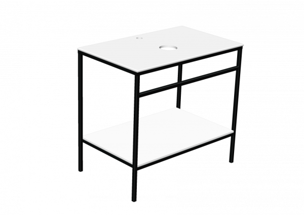 Консоль напольная Radostone Лаура 800*490*730 черный