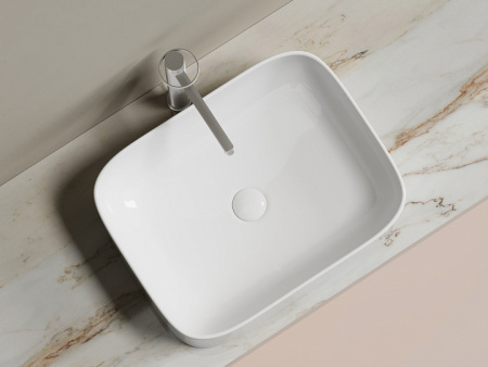 Ceramicanova Умывальник накладной прямоугольная Element 505*380*150мм