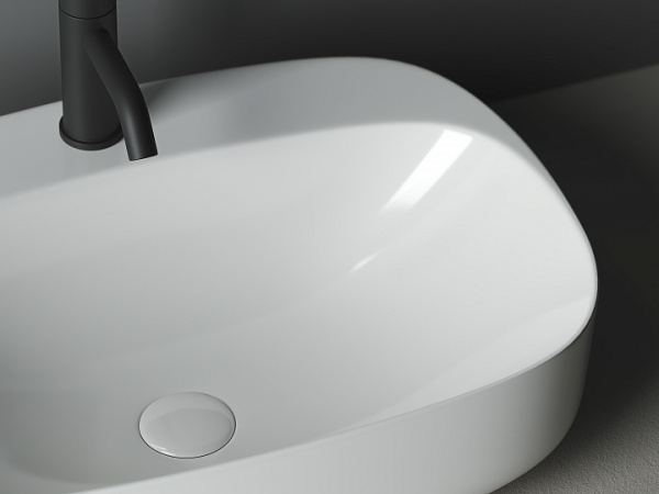 Ceramicanova Умывальник Element 595*420*155мм накладная овальная    