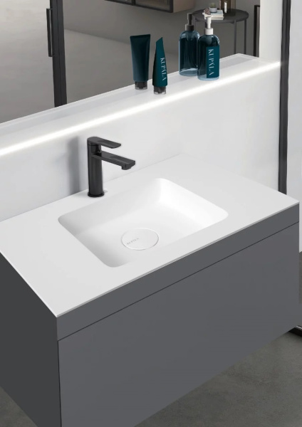 Умывальник  Kupala встраиваемый 810х516 мм белый матовый