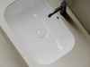 Ceramicanova Умывальник Era прямоугольный 610x405x190 встраиваемый снизу, с отверст.слива-перелива