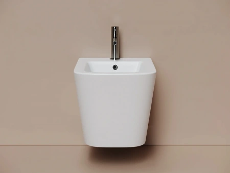 Ceramicanova Биде подвесное Союз (Union), белый матовый