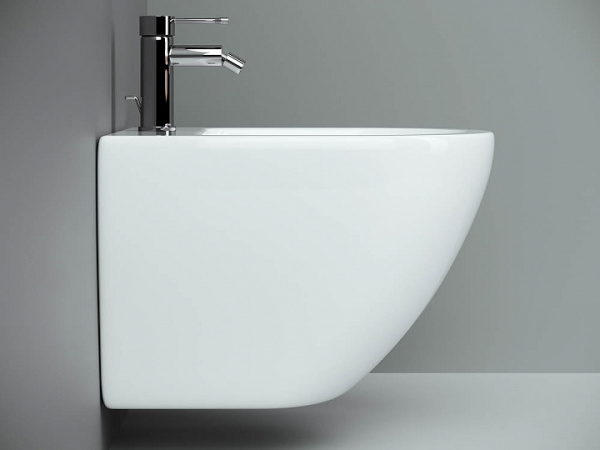 Ceramicanova Подвесное биде Metropol, отверстие под смеситель, с крепежом