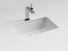 Ceramicanova Умывальник Era прямоугольный 525x345x175 встраиваемый снизу, с отверст.слива-перелива