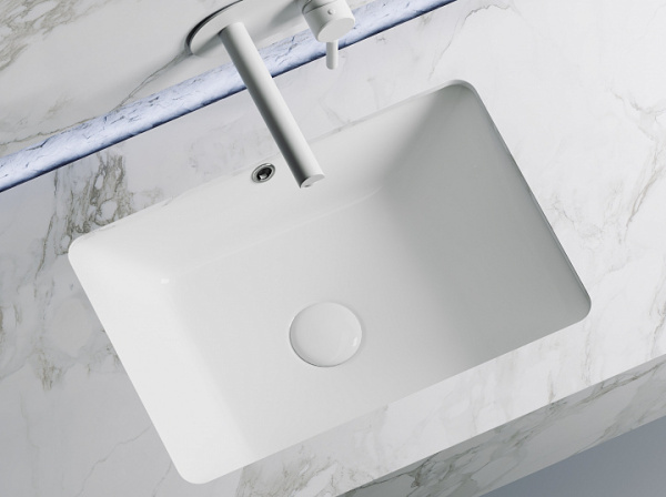 Ceramicanova Умывальник встраиваемый прямоуг. под столешницу Element 550*400*185мм