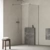 Душевое ограждение RAVAK ST Walk-In Wall AIR 1100 блестящий + транспарент