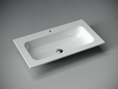 Ceramicanova Умывальник мебельный Grace 810*457*137мм, с отв. под смеситель, белый
