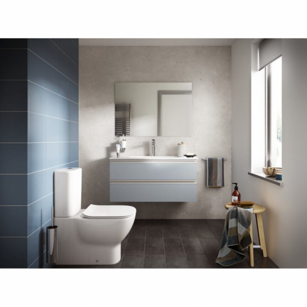 IS TESI AquaBlade® Унитаз напольный пристенный для монтажа с бачком T356801