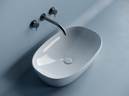 Ceramicanova Умывальник накладной овальный Element 600*380*140мм