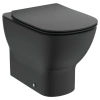 IS TESI AquaBlade® Унитаз напольный пристенный соло, Silk Black (Черный матовый)