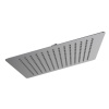 Верхний душ CLEVER SLIM INOX AIR , 300X300, нерж. сталь, оружейная сталь