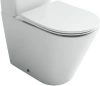 Ceramicanova Чаша унитаза HIGHLIGHT Торнадо, крепление и крышка м\ф, нижний подвод воды