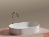 Ceramicanova Умывальник накладной овальный Element 600*385*122мм