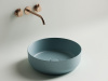 Ceramicanova Умывальник накладной круглый Element 390*390*120мм, зеленый мат.